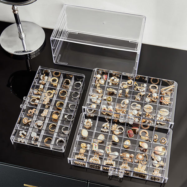 ジュエリーボックス 大容量 ジュエリー ホルダー 収納ボックス
