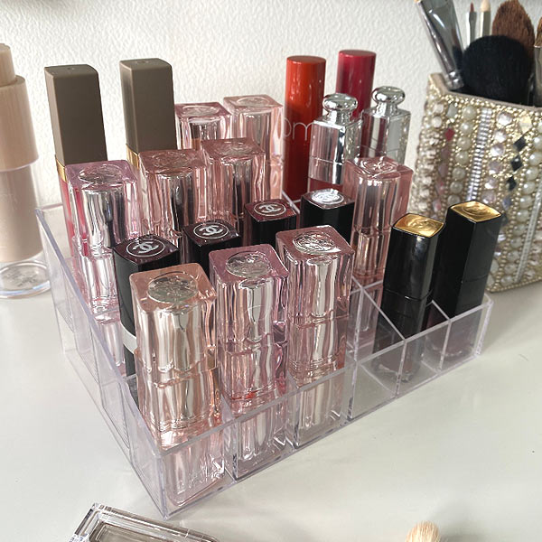コスメボックス メイクボックス 収納 口紅入れ リップ リップスタンド