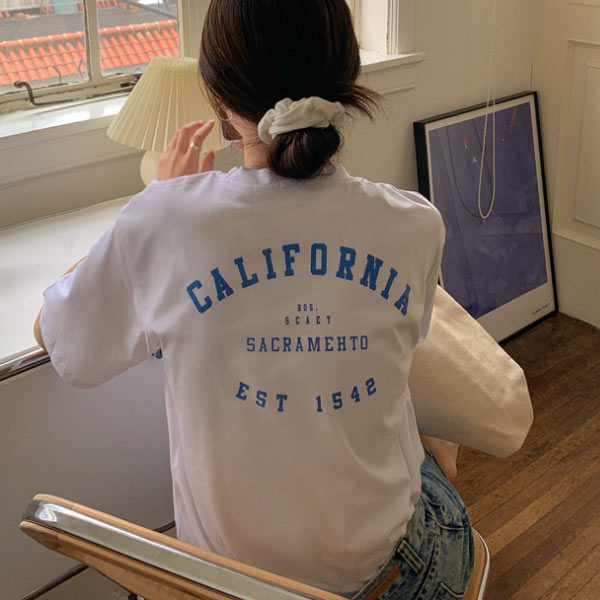 Tシャツ レディース 英字ロゴ トップス 半袖 チュニック カジュアル シンプル かわいい 白 ホワイト Tシャツ レディース 英字 トップス 半袖 チュニック カジュアル