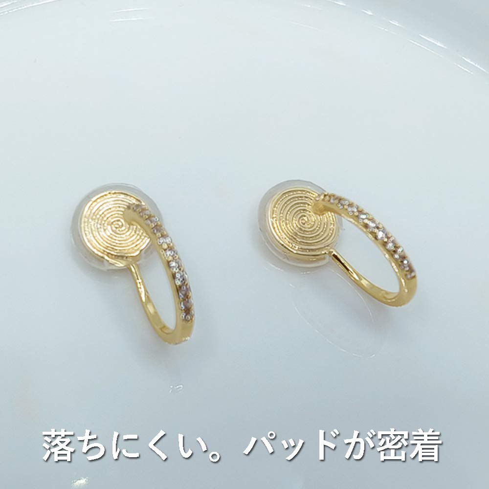イヤリング 韓国風 痛くない 落ちにくい シリ...の詳細画像3