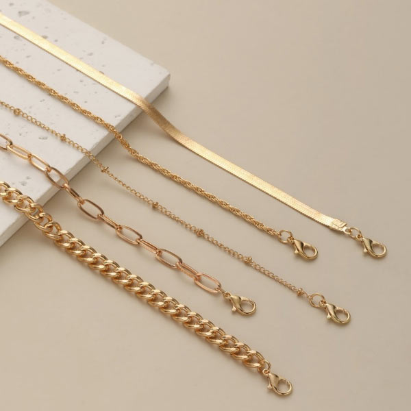 25SS★ルイヴィトン ブレスレット レイヤーカラー 2連 重ね付け Cream dot. テニスブレス ブレスレット レディース ライン