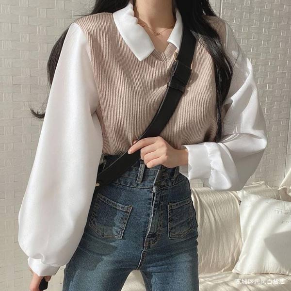 【美品】ソーノ クラリス ロングチュニックフリル パール 現行 パフスリーブ １ ラブリーフリル付きワンピース 長袖 チュニック[品番