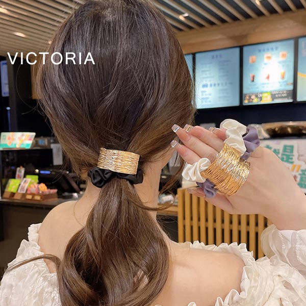 BELLA Big シュシュ キャメル 新品未開封 ヘアゴム　ヘアアクセサリー 2BUYまとめ割］【メール便】 送料無料 シュシュ 大人 おしゃれ