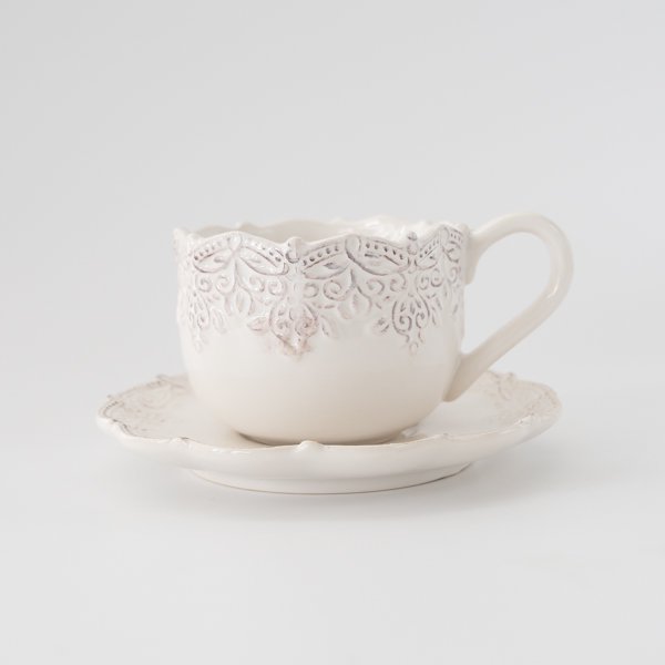 テーブルウェア 食器 クロシェ(カップ&ソーサー) アンティーク