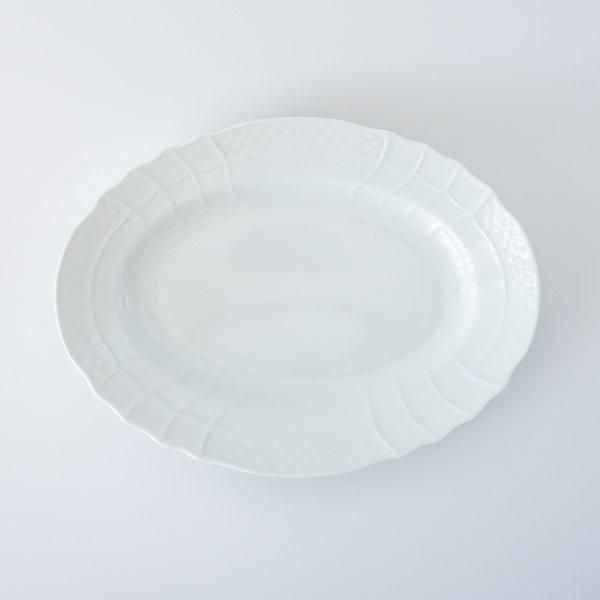 ポーセラーツ 白磁 / ジェノバプレート15cm/プレート リムプレート
