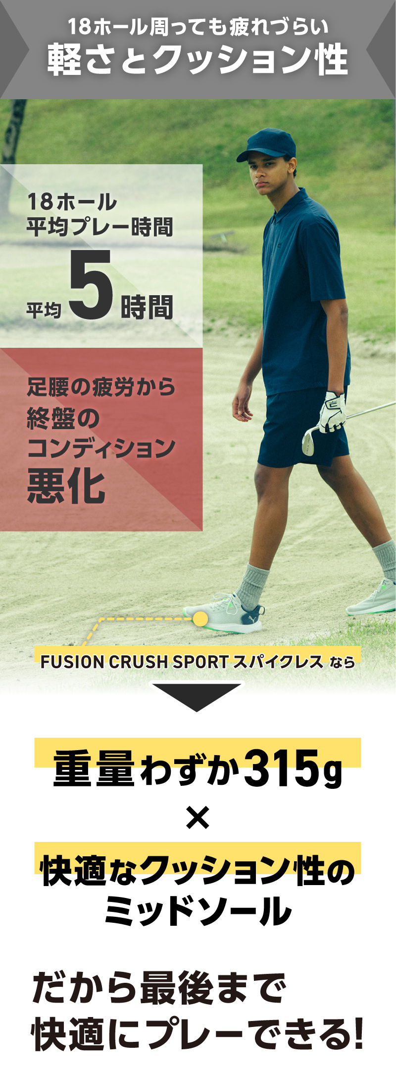 PUMA プーマ（PUMA）（メンズ）ゴルフシューズ 2E スパイクレス