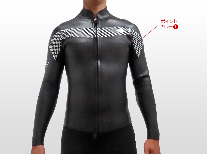 タッパー L/Sジャケット ウエットスーツ メンズ サーフィン 日本製