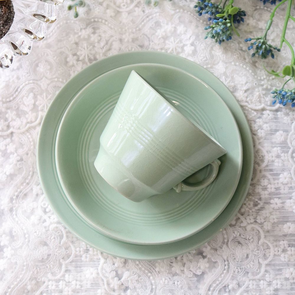 カップ＆ソーサー WOOD&SONS / WOOD'S WARE Beryl 英国