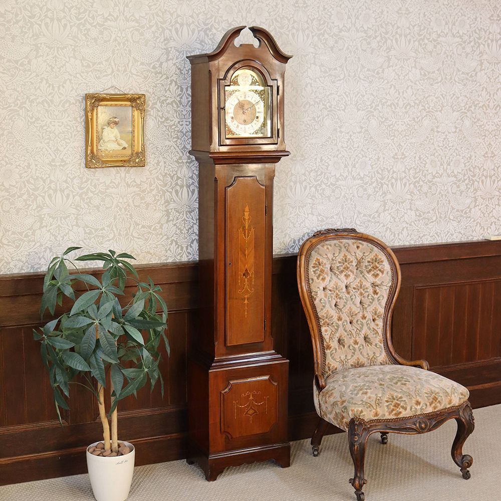 最終価格　銀座和光 グランドファーザークロック ベルギー製 ドイツ製ムーブメント HIGH-GRADE-2511F | キーニンガー、ヘルムレ搭載 ドイツ製ホール