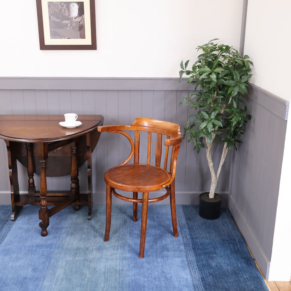 ベントウッドアームチェア 英国 ヴィンテージ ビーチ材 1980年代