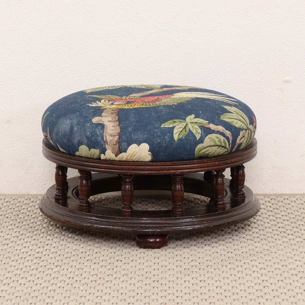 フットスツール 英国 アンティーク 1930年代 イギリス VC113