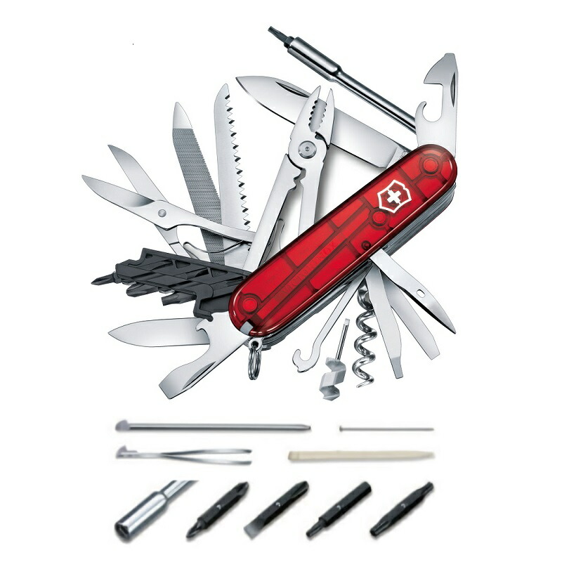 ビクトリノックス VICTORINOX 公式 サイバーツールL 39機能 1.7775.T