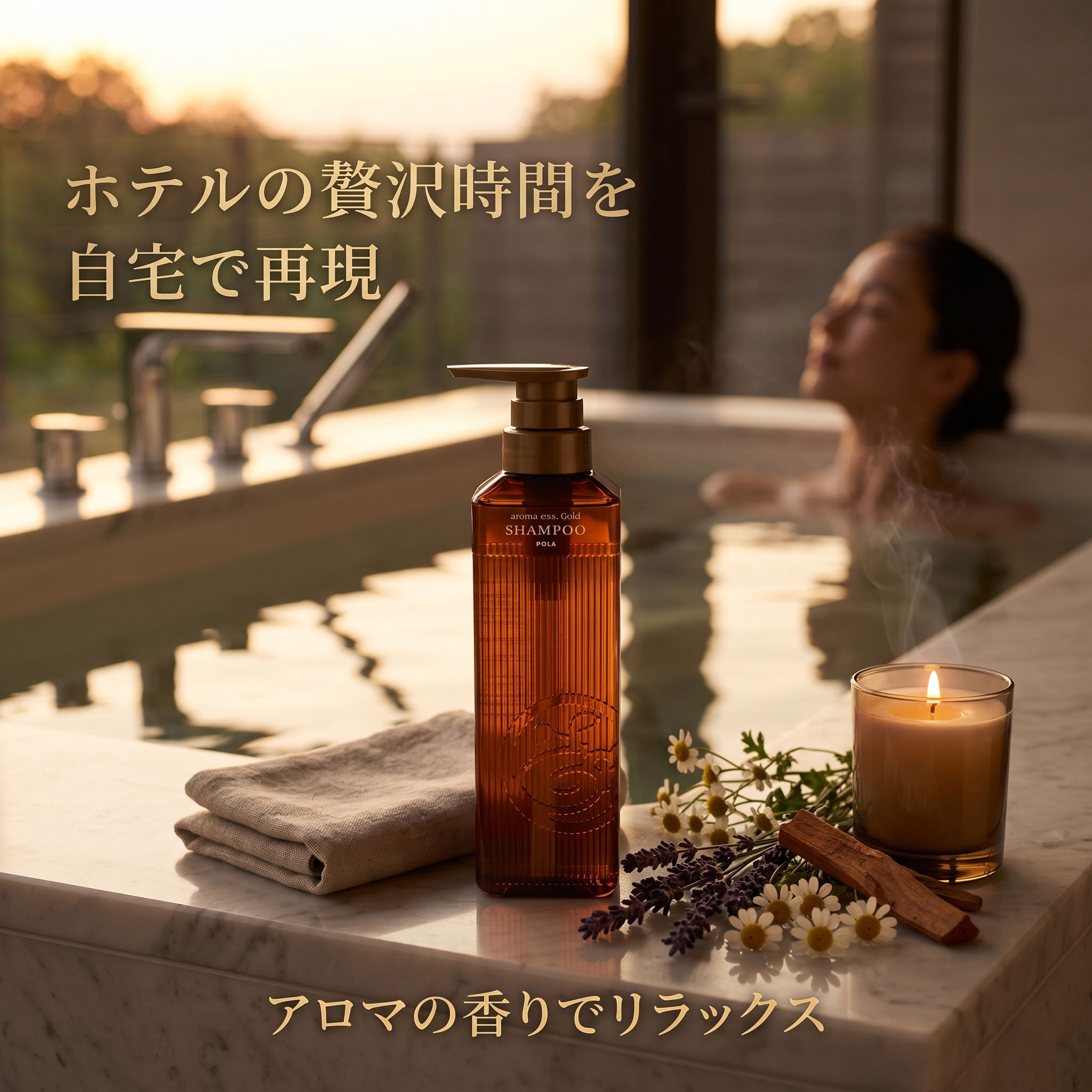 アロマエッセゴールド POLA ポーラシャンプー&コンディショナー各10Lセット POLA（ポーラ） アロマエッセゴールド シャンプーN×コンディショナーN
