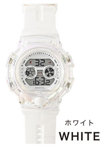 腕時計 YM116 デジタル ウォッチ シャボン 定形外 送料無料 フィールド