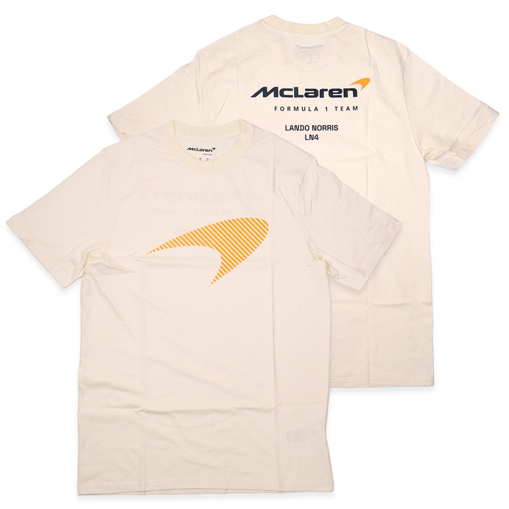マクラーレン F1 チーム L.ノリス コア ドライバー Tシャツ 2025