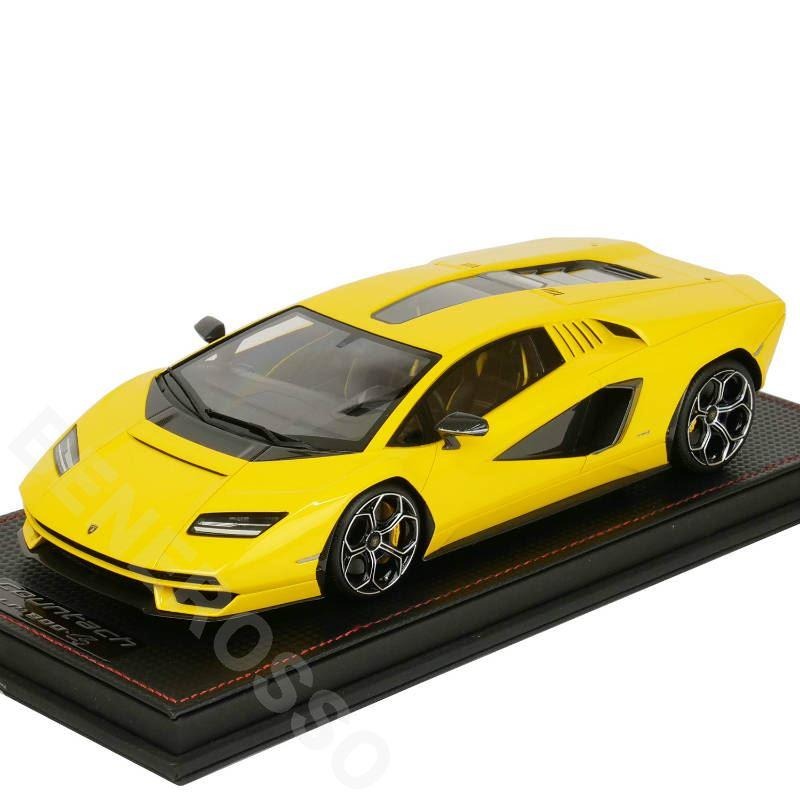 MRコレクション 1/18スケール ランボルギーニ カウンタック LPI800-4 Giallo LAMBO052C