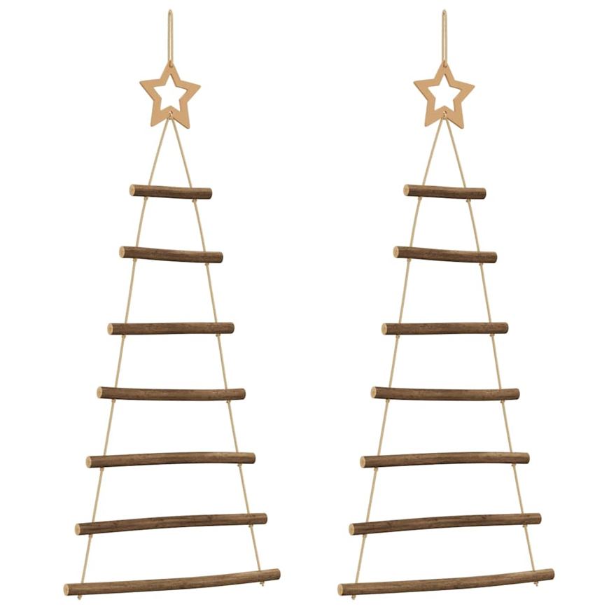 vidaXL ハンギングクリスマスツリー トップスター付き