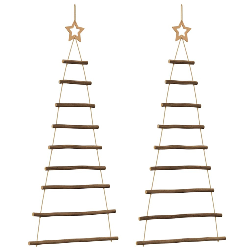 vidaXL ハンギングクリスマスツリー トップスター付き