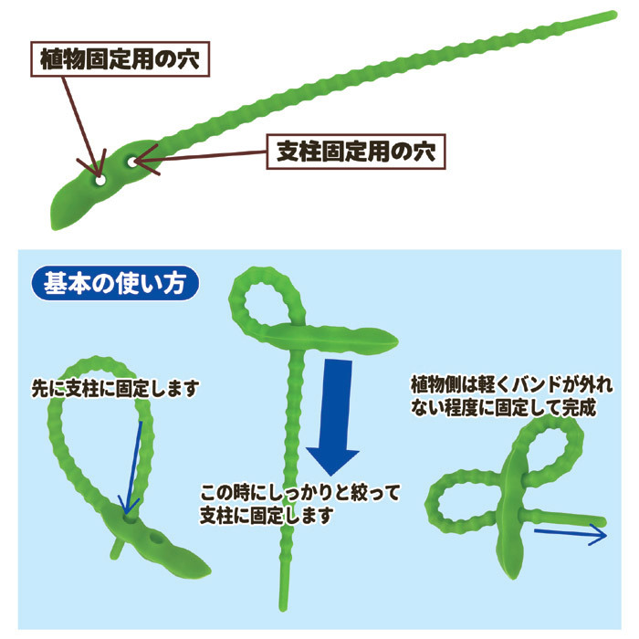 園芸用シリコンバンド 20本組 AKD-90 ×2