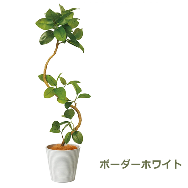 フェイクグリーン 観葉植物 人口観葉植物 造花 大型 フィカス アルテシマ GW プランター 142cm 植物 おしゃれ 鉢セット 鉢付き 人気 店舗  PRGR-1291 GREENPARK