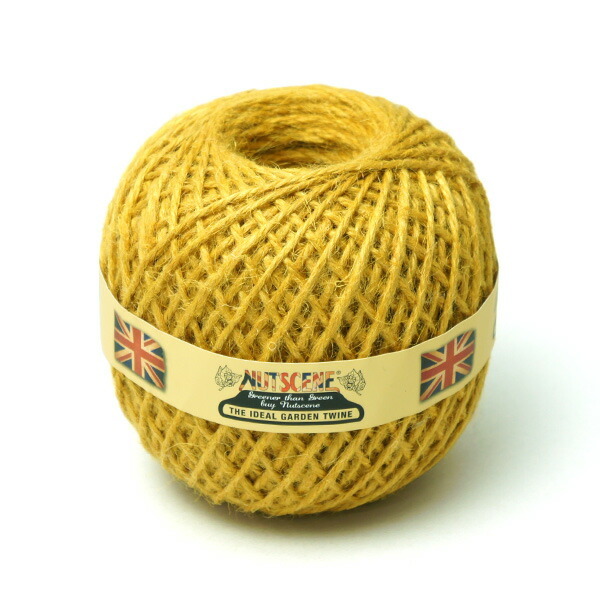 麻ひも カラー ボール ジュート 全18色 約130m ナッツシーン 麻紐 園芸