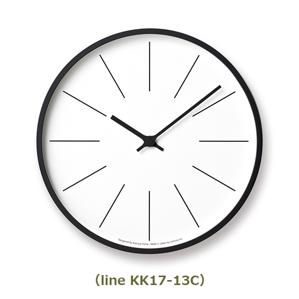 壁掛け時計 掛け時計 電波時計 時計 壁付け おしゃれ タカタレムノス 時計台の時計 レムノス アナログ時計 アナログ Lemnos 日本製 デザイン ホワイト KK17-13｜viewgarden｜04