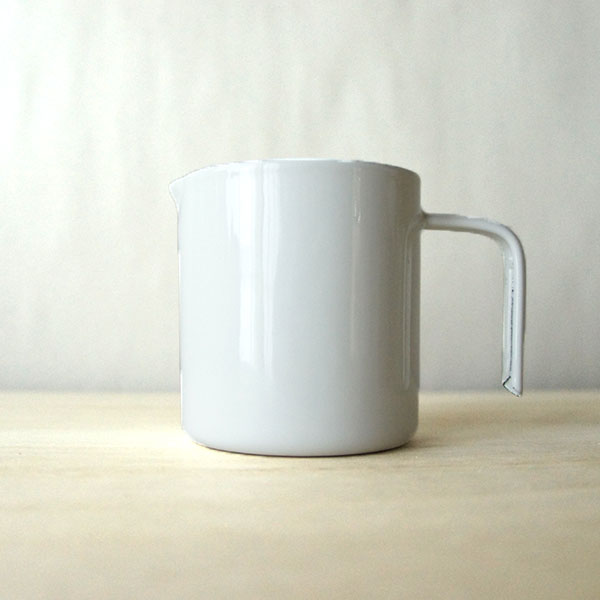 お米 計量 カップ ライスカップ 一合 180cc 琺瑯 ホーロー 計り