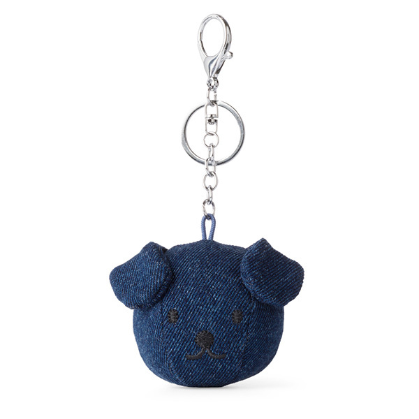 Miffy（ミッフィー） ぬいぐるみ スナッフィー デニム キーホルダー