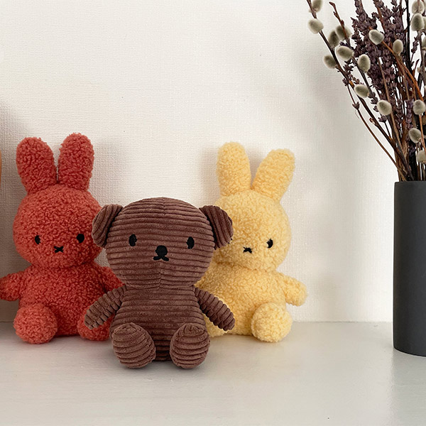 Miffy（ミッフィー） ぬいぐるみ ボリス ベア 24cm コーデュロイ くま
