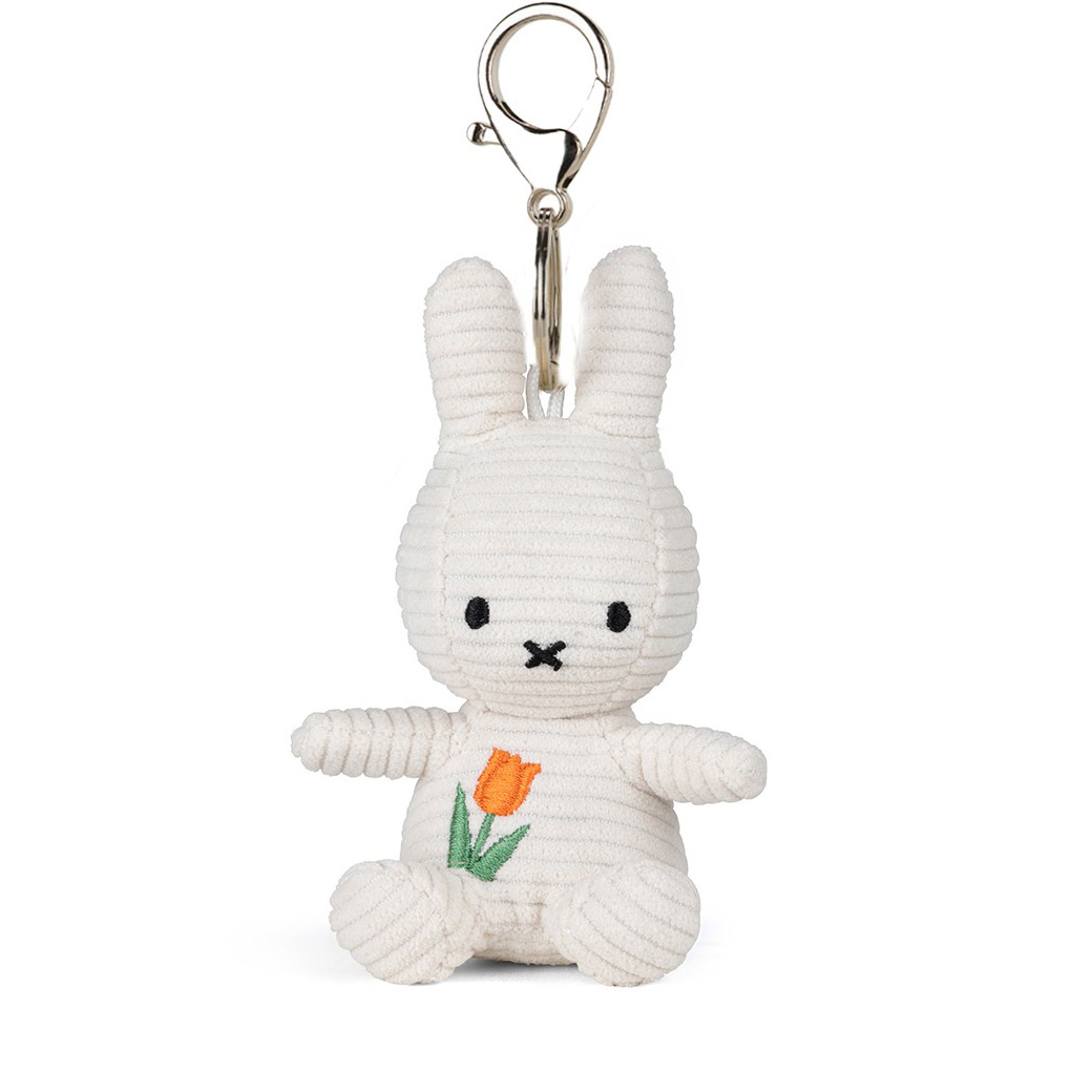 Miffy（ミッフィー） ぬいぐるみ キーホルダー 10cm 虹 レインボー