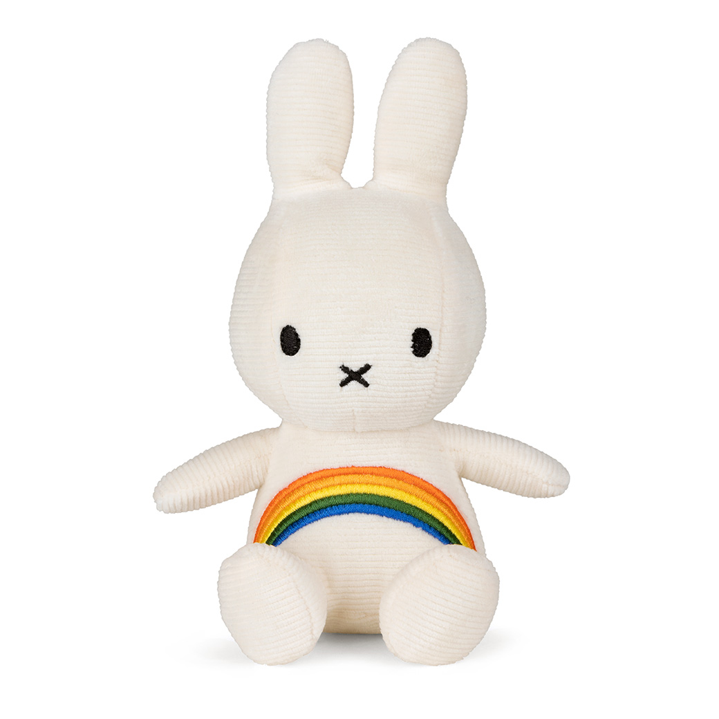 Miffy（ミッフィー） ぬいぐるみ 18cm コーデュロイ おしゃれ かわいい
