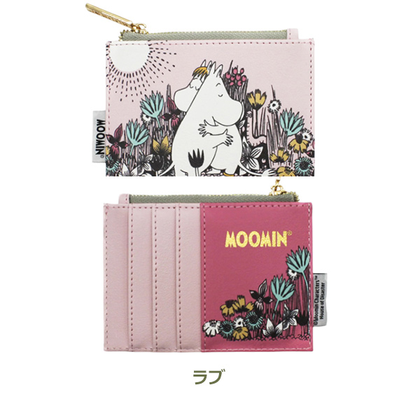 ムーミン 財布 コインケース ミニ ウォレット 薄型 カード ホルダー 収納 小銭入れ おしゃれ かわいい moomin グッズ 大人 ギフト プレゼント リトルミィ パパ｜viewgarden｜05