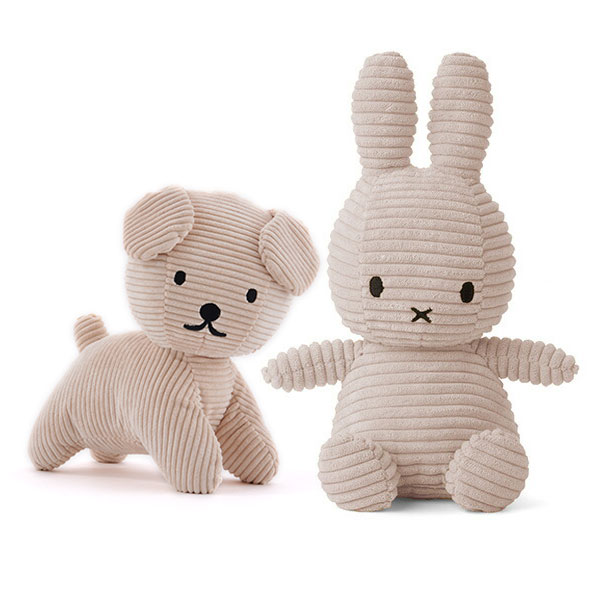 Miffy（ミッフィー） スナッフィー ぬいぐるみ コーデュロイ 33cm 25cm