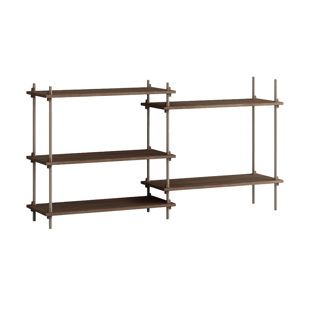 MOEBE ムーベ 棚 ラック シェルビング システム 奥行 D35cm 高さH85cm