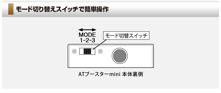 siecle/シエクル】 AT BOOSTER mini (ATブースターミニ) 配線接続