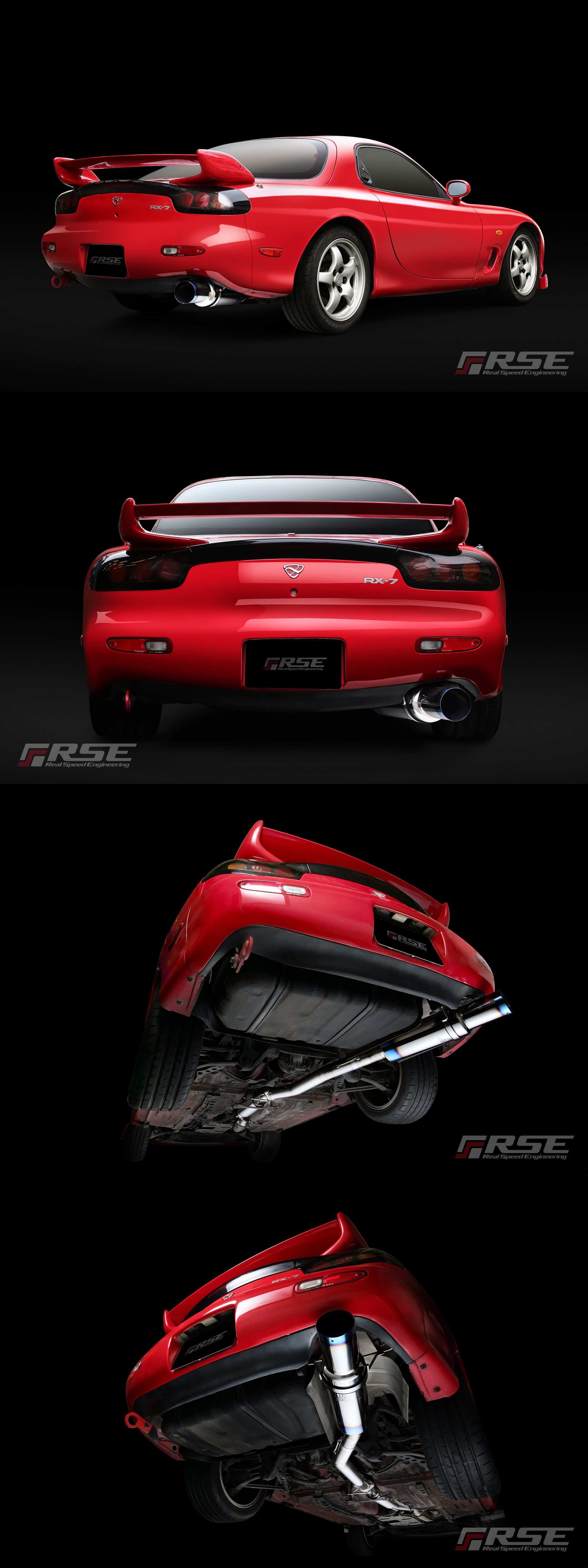 RSE/リアルスピードエンジニアリング】 フルチタンマフラーキット マツダ RX-7 FD3S [RB6090-MZ05A] :  rb6090-mz05a : ビゴラス2号店 - 通販 - Yahoo!ショッピング