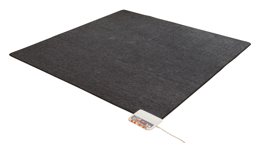 ゼンケン 【電磁波99%カット】 電気ホットカーペット2畳用カバー付き(S