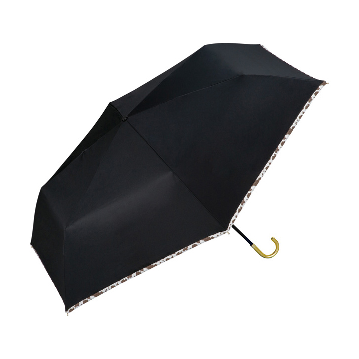 Wpc 日傘 折りたたみ傘 レディース 完全遮光100% UPF50+ 遮熱 遮光アニマルパイピング...