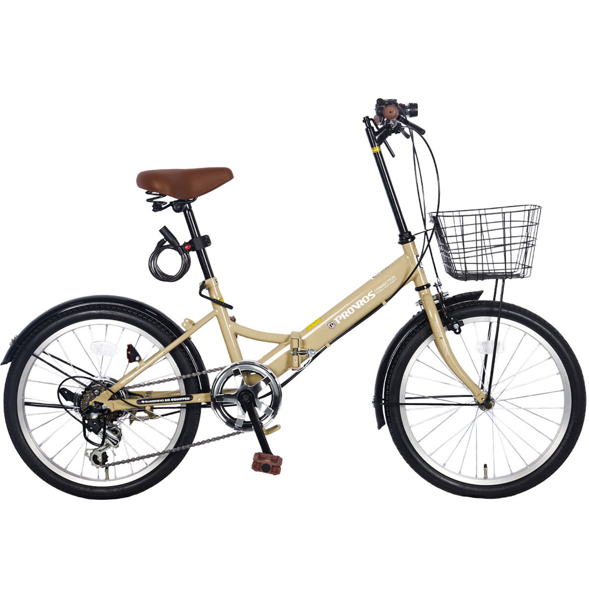 PROVROS（プロブロス） 【完成車発送】折りたたみ自転車 20インチ