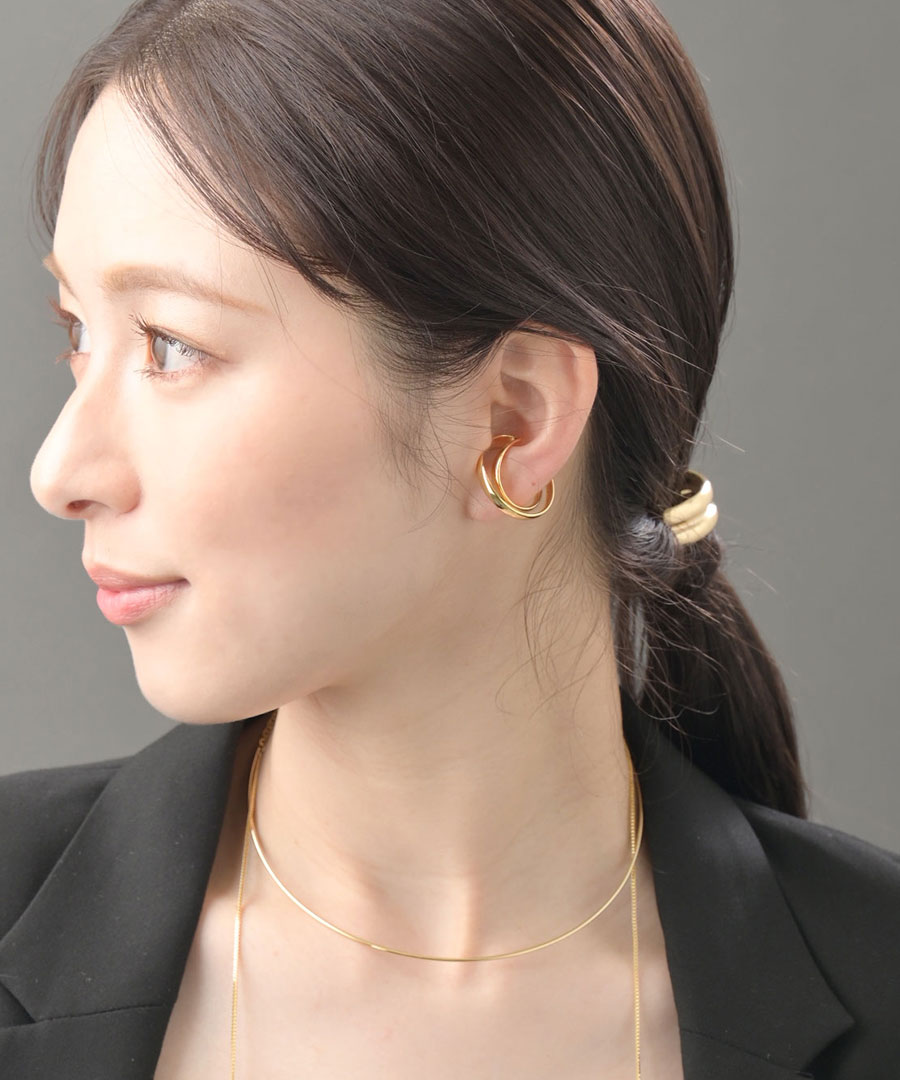 2連風イヤーカフ