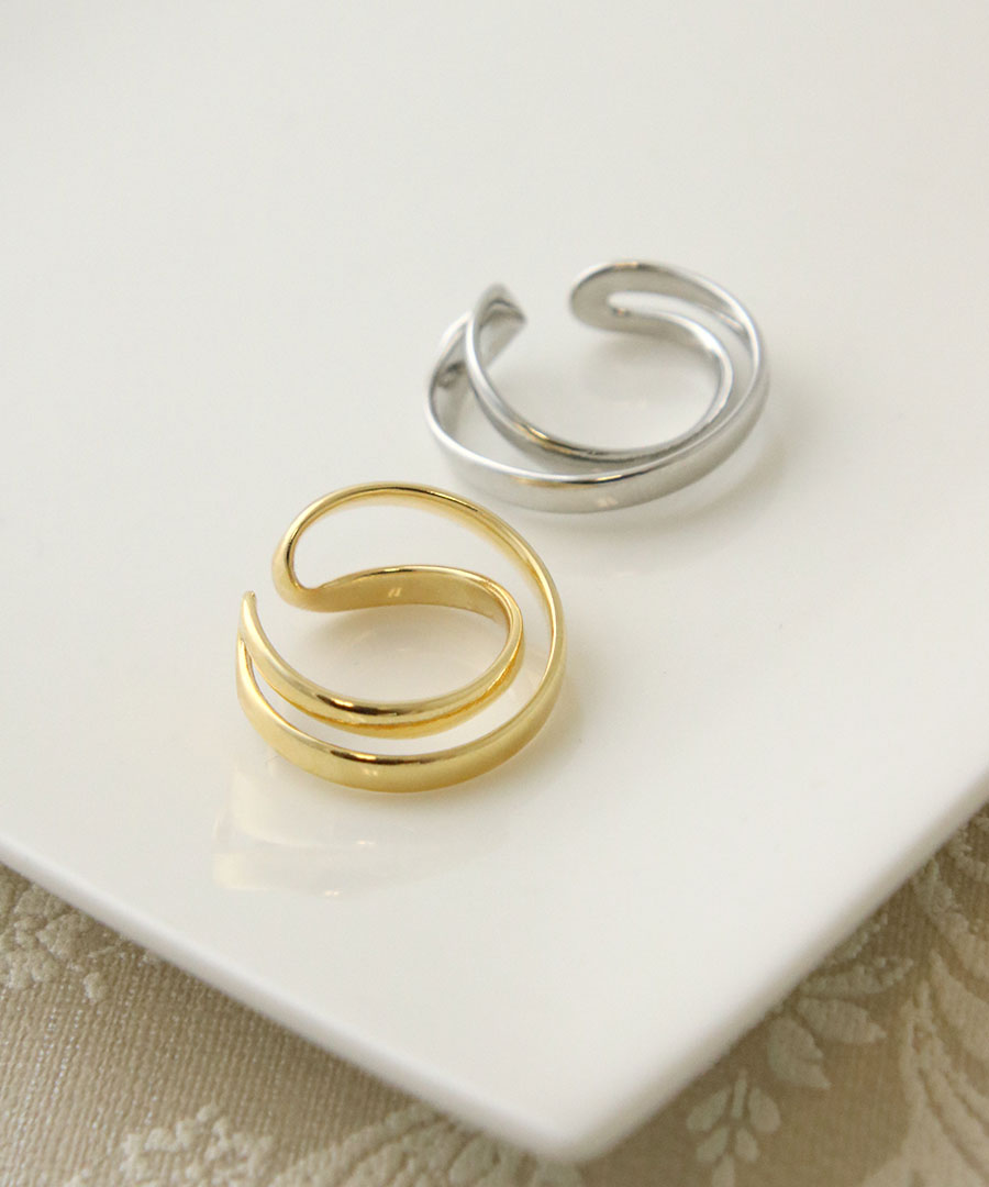 2連風イヤーカフ