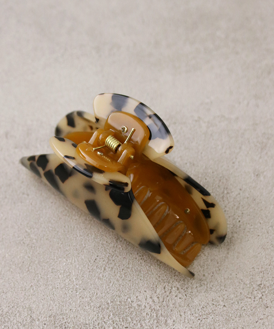 べっ甲風バンスクリップL