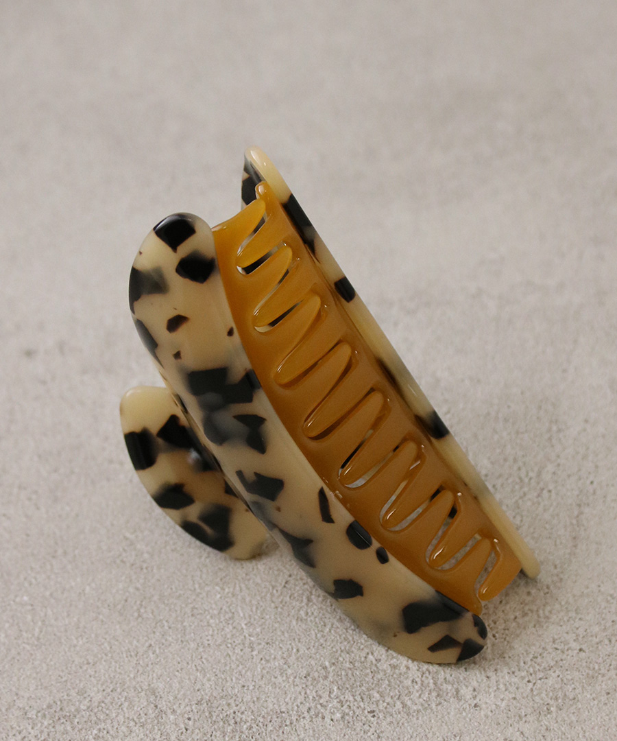 べっ甲風バンスクリップL