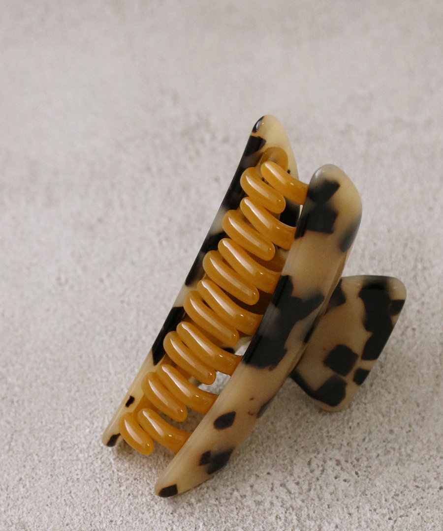 べっ甲風バンスクリップM