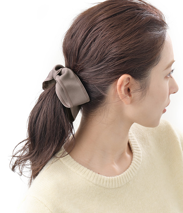 ぽんぽこページ リバティ ヘアアクセサリー ヴァンテーヌ ヘアゴム ポニーフック リボン ボリューム ヘア