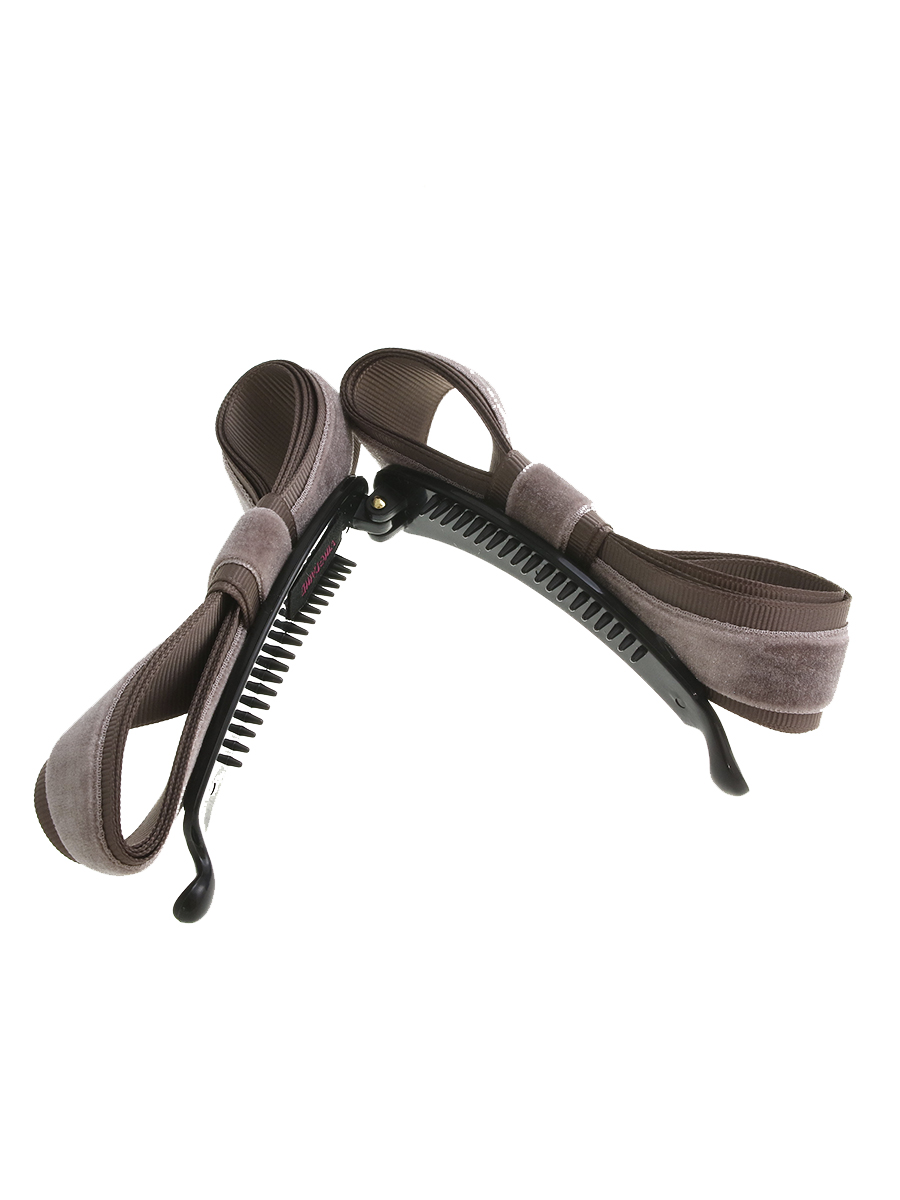 バナナクリップ ベロア グログラン