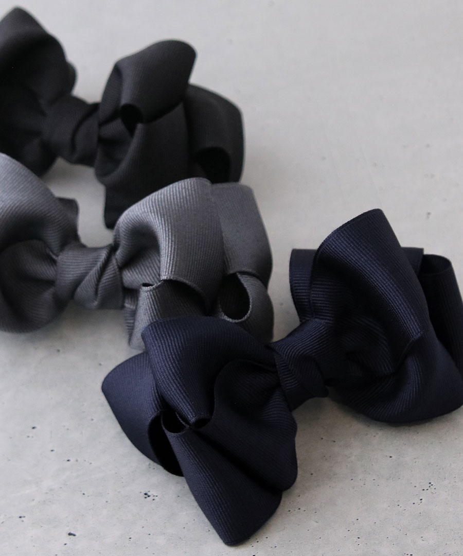 ボリュームリボンバレッタ