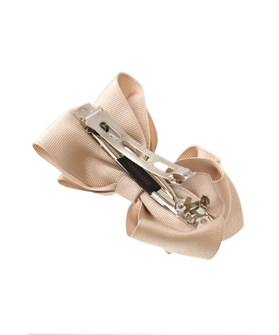 ボリュームリボンバレッタ