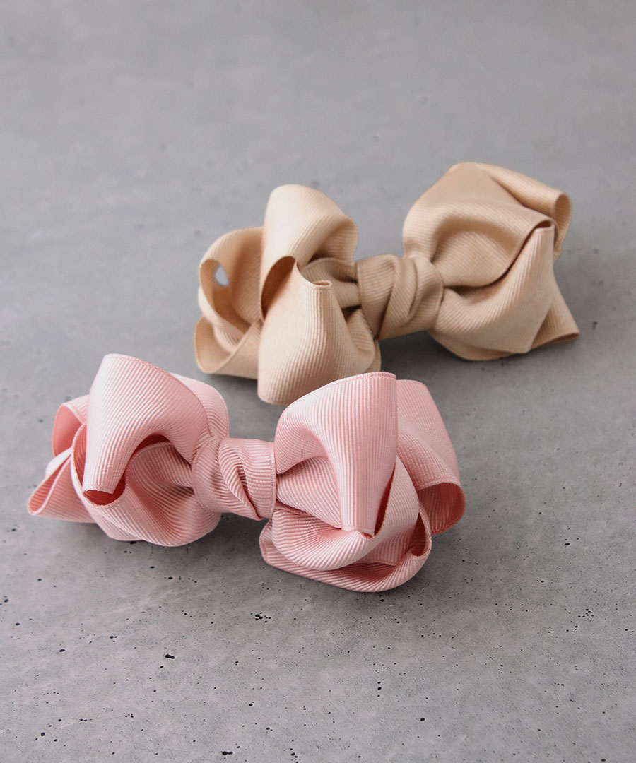 ボリュームリボンバレッタ