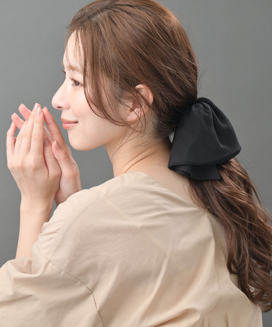 シフォンヘアクリップ